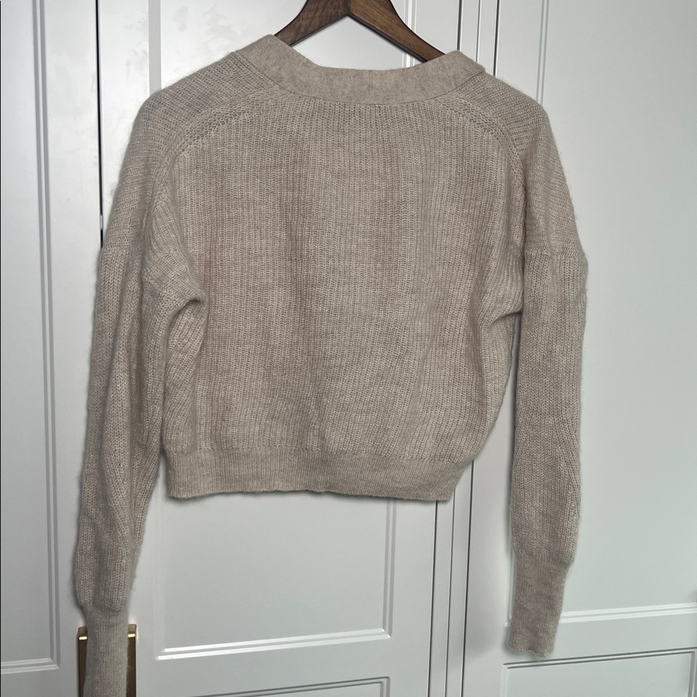 J. Crew Light Beige Cardigan Sweater - Picture 4 of 4